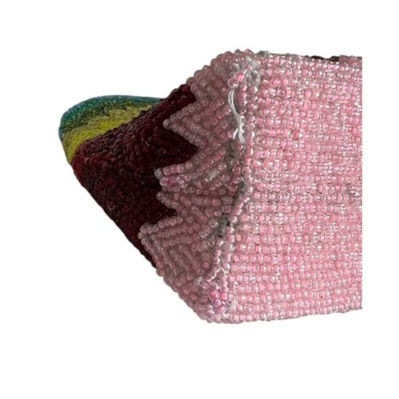 America & Beyond rainbow chevron beaded convertible bag - Picture 9 of 14